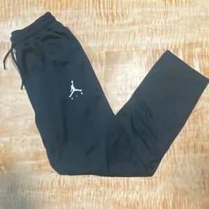 Jordan size 14/15 years black athletic pants